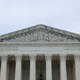 The U.S. Supreme Court Building on October 03, 2022 in Washington, DC. The Court is hearing oral arguments for the first set of cases today which are Sackett v. Environmental Protection Agency and Delaware v. Pennsylvania and Wisconsin.